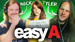 First Time Watching *EASY A* w/ Nick Reacts  | This Was NOT What We Expected! (Movie Reaction)