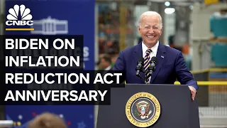 Biden delivers remarks on the first year anniversary of the Inflation Reduction Act — 08/16/23