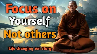Focus on yourself not others. #zenstory #motivation