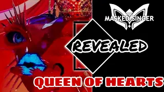 "QUEEN OF HEARTS REVEALED" | The Masked Singer | Season 6
