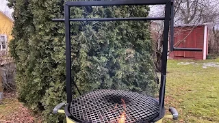 DIY Santa Maria Grill for the Weber - how to build one