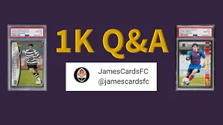 1,000 Subscriber Soccer Card Q&A Video | Favorite Cards, Best Tips, Best Plays, and More | THANK YOU