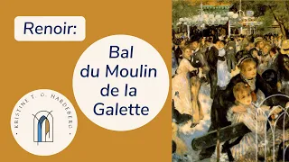 Impressionism - Bal du Moulin de la Galette by Renoir