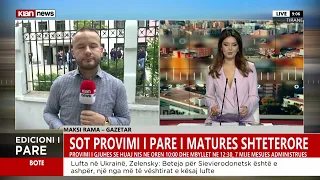 Klan News - Sot provimi i parë i Maturës Shtetërore, raporton gazetari Maksi Rama