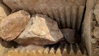 Super Satisfying Stone Crushing Process | Jaw Crusher in Action