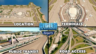 How to Build the Perfect International Airport in Cities: Skylines