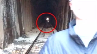 EXPLORING A HAUNTED ABANDONED TUNNEL! (GHOSTS?!)