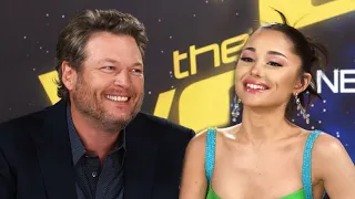 Blake Shelton TEASES Ariana Grande About Getting Emotional on 'The Voice' (Exclusive)