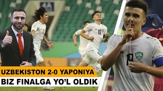 Ўзбекистон 2:0 Япония Барча Голлар ва Хавфли Вазиятлар | O‘zbekiston 2:0 Yaponiya