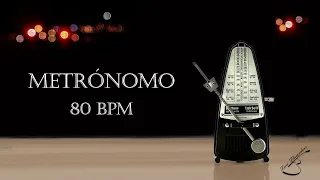 Metrónomo 80 BPM con VOZ enumerado