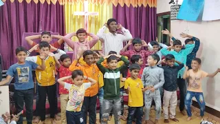 Gadi Gadi Rail Gadi Song Dance | VBS Sunday 2023 | ECI Thakurli