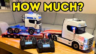 THE TRUE COST! | UNBOXING MY HIGH END RC TRUCKS!