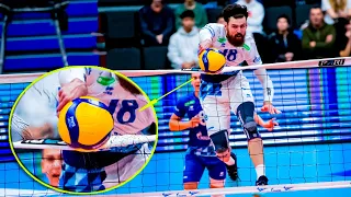 His Monster Spikes Can Break The Volleyball Net - Egor Kluka