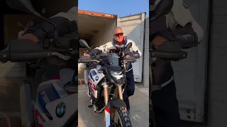 Unboxing new BMW MOTARRAD F900 GS #advmotorcycle