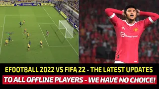 [TTB] EFOOTBALL 2022 VS FIFA 22 - COMPARING THE NEWEST UPDATES V1.1.4 - GAMES BECOME STALE?! 🥱