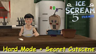 Ice Scream 5: Friends (Hard Mode + Mystery Key + Secret Cutscene)