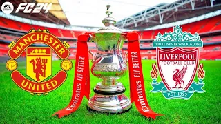 (PS5) FC 24 | MANCHESTER UNITED VS LIVERPOOL | EMIRATES FA CUP | 4K 60 HDR