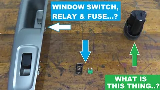 How To Test A Power Window Relay, Switch and Fuse