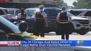 Judge Prohibits Police Union Boss From Discouraging Officers From Complying With Vaccine Mandate