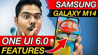 Samsung Galaxy M14 5G One UI 6.0 Top Hidden Features|Android 14, PART-1