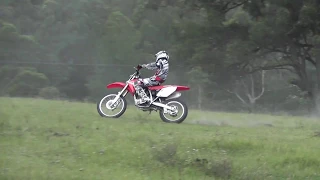 The good old CRF150r back in the day