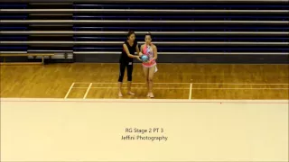 National School Rhythmic Gymnastics 2016 RG Stage 2 PT 3 by Jeffini Photography