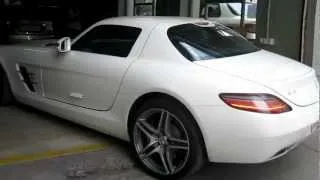 Mercedes Benz SLS AMG In Mumbai ( HD )