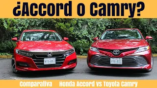 Comparativa | Honda Accord vs  Toyota Camry | Motoren Mx