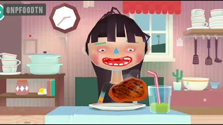 Eating mukbang ASMR cooking and eating - Toca Kitchen 2 android gameplay