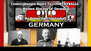 Countryhuman React To COUNTRYBALLS: Modern History Of Germany ( Gacha x Countryhuman )