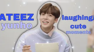 ATEEZ YUNHO LAUGHING/ CUTE MOMENTS!