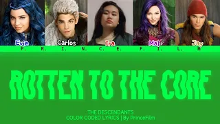 THE DESCENDANTS - ROTTEN TO THE CORE | COLOR CODED LYRICS