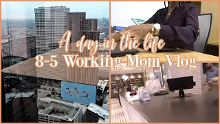 DITL FULL TIME WORKING MOM IN CORPRATE AMERICA|| SOLO WORKING MOM VLOG|| 8 -5 WORKING MOM ROUTINE