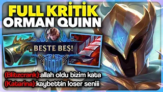 AĞZA ALINMICAK LAFLAR ETTİLER !! PENTA ATTIM HEPSİ MORARDI KALDI !! QUİNN ORMAN | Ogün Demirci