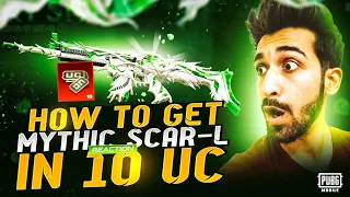 How To Get Mythic Scarl In 10UC | Thorn Of Malice Scarl Trick Is Here | Pubg Mobile | Not Charlie