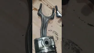 Connecting rod hit the block #shorts #engine #short