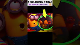 😮3 COSAS MUUUY RARAS EN MI VILLANO FAVORITO