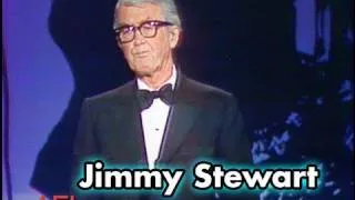 Jimmy Stewart Salutes Alfred Hitchcock