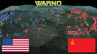 40.000 USSR ARMY vs 40.000 US ARMY - WARNO
