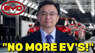 BYD CEO Shocks The Entire Industry! | HUGE News!