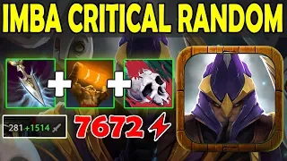 Random Critical Damage META in One HIT One Kill [Enchant Totem+Critical] Ability Draft Dota 2