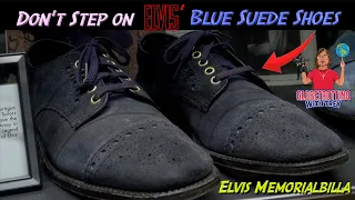 See Elvis Presley's Blue Suede Shoes & more Cool Memorialbilla - Fan Collection