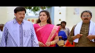 Dr.Vishnuvardhan Super Plan To Give Water To Umashree | Simhadriya Simha Kannada Movie Best Scene