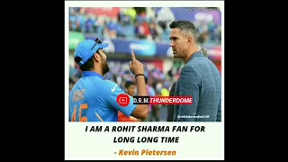 legend cricketer about Rohit Sharma || celebrity about Rohit Sharma || player talking about Rohit