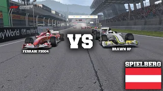 F1 2020 - Brawn GP vs Ferrari F2004