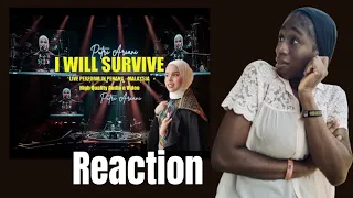 First Time Reacting To | PUTRI ARIANI- I WILL SURVIVE (LIVE PERFORM) GLORIA GAYNOR COVER | Reaction