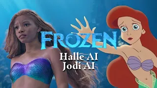 (HALLE BAILEY, JODI BENSON AI COVER) For The First Time In Forever (Reprise) (From "Frozen")
