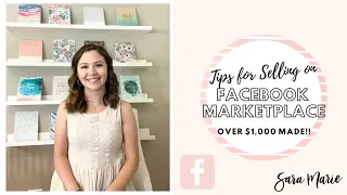 Selling on Facebook Marketplace | Made OVER $1,000 This Month | FIVE Tips for Selling on Facebook |