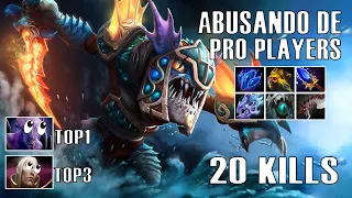 Slark full items abusando del top1 y top3 - Godadico Dota