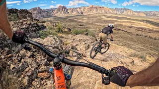 My kind of HIGH STAKES Vegas action | Mountain Biking the Cowboy Trails
